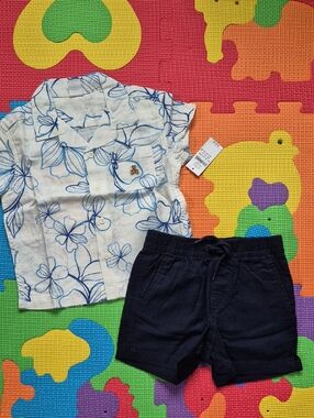 Baby Boy 12-18M Shorts Set